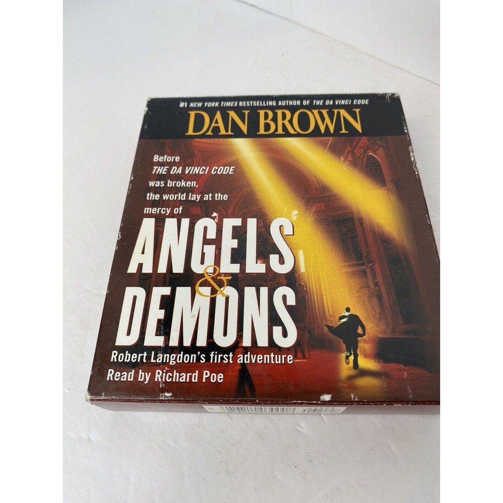 Angels and Demons by Dan Brown (DaVinci Code author) CD audiobook